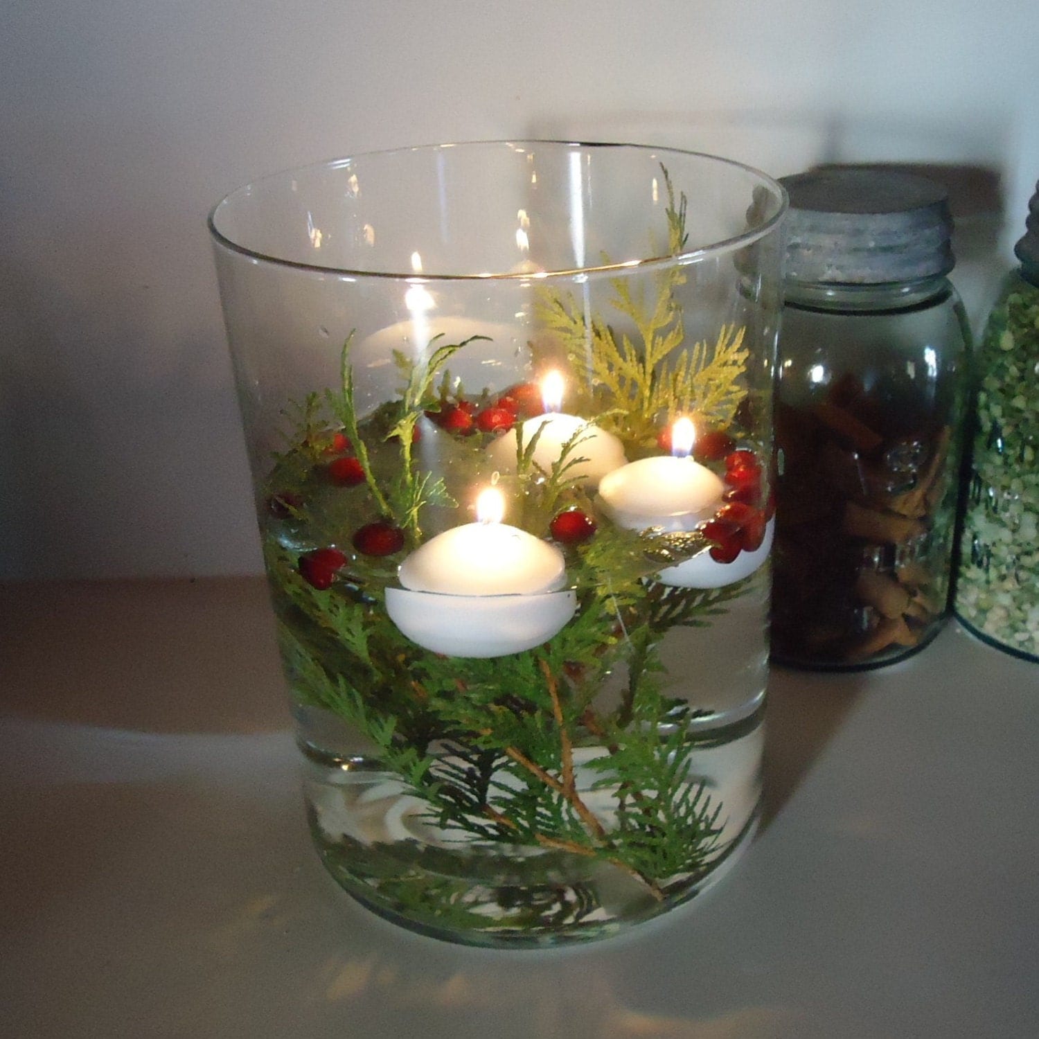 Floating Candle water candles easy centerpieces party