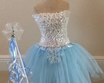 Frozen Costume, Elsa Costume, Frozen Tutu Dress, Elsa Frozen Dress, Frozen Elsa Costume, Frozen tutu, ELSA tutu Dress, tutu, Birthday tutu