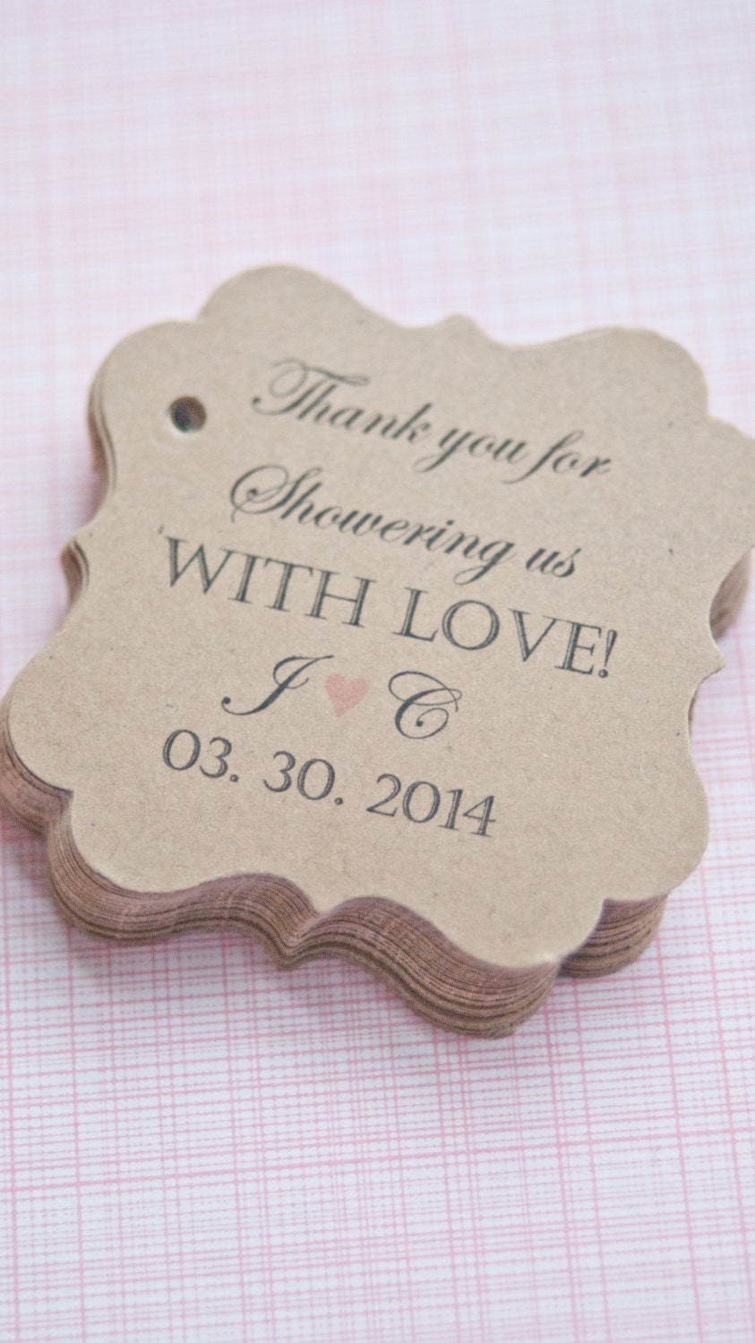Wedding Shower Gift Tags Paper GoodsThank You Tags