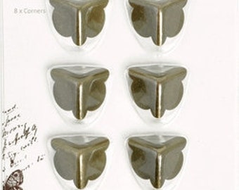 Kaisercraft Treasures Metal Corners Brass