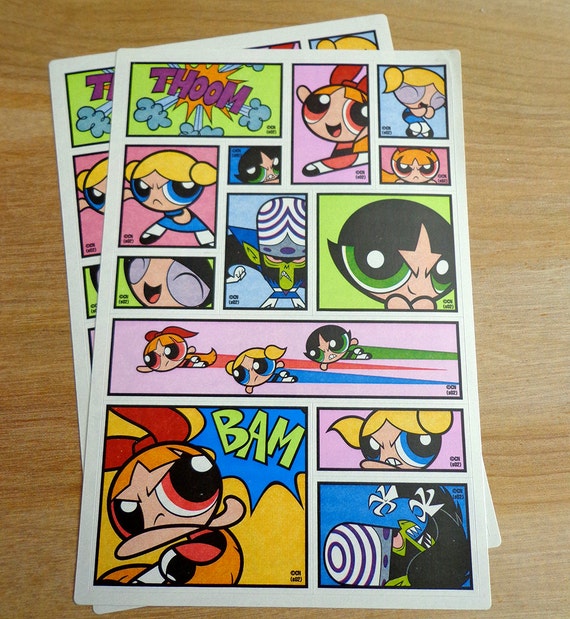 powerpuff girls stickers