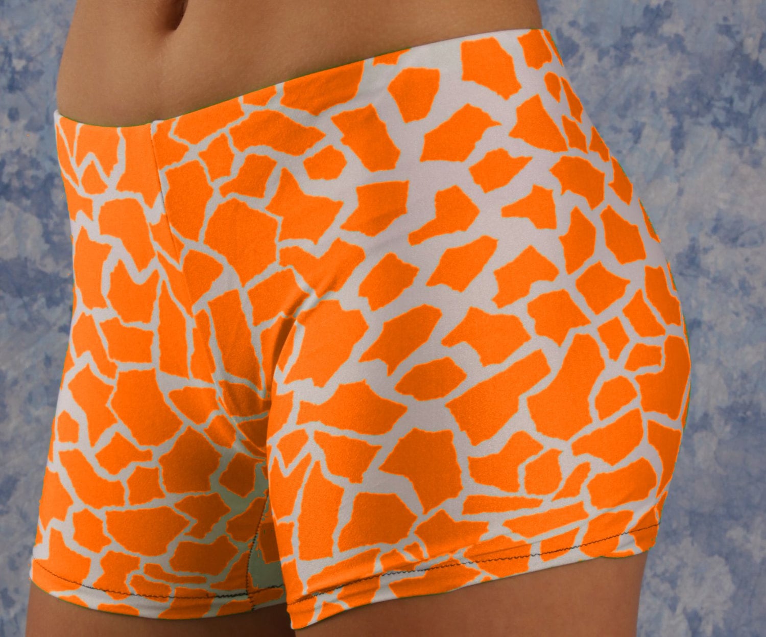 Youth Giraffe Shorts Cheer Shorts Spandex Dance Shorts