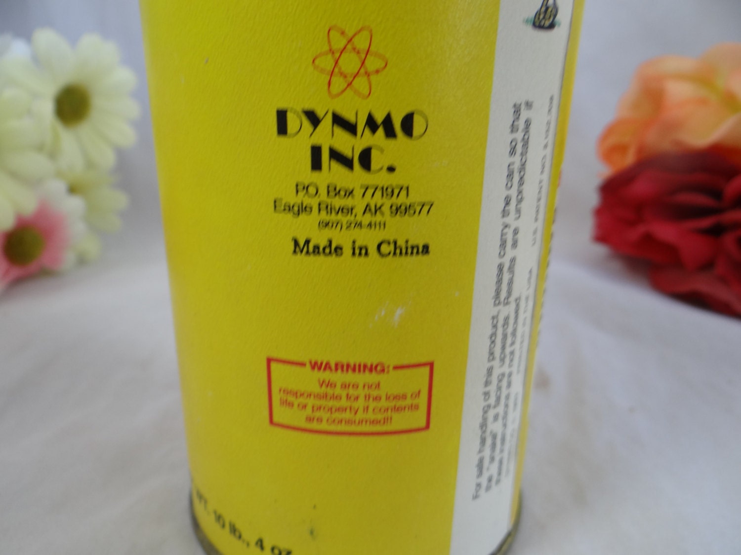 Vintage Shakers Original Live Canned Rattlesnake Can Gag