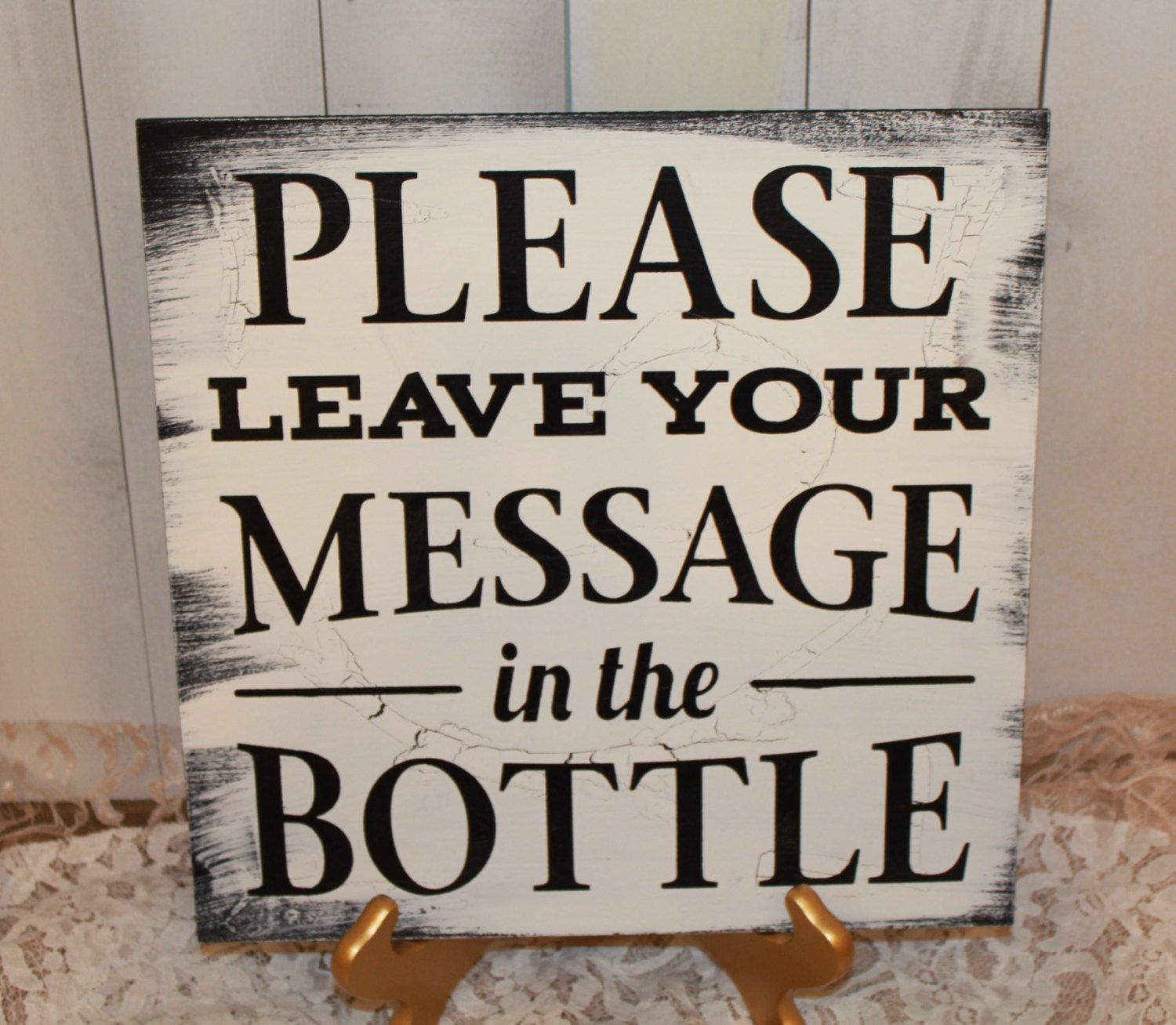 Please Leave Your Message In The BOTTLE Guest Book Guest Book