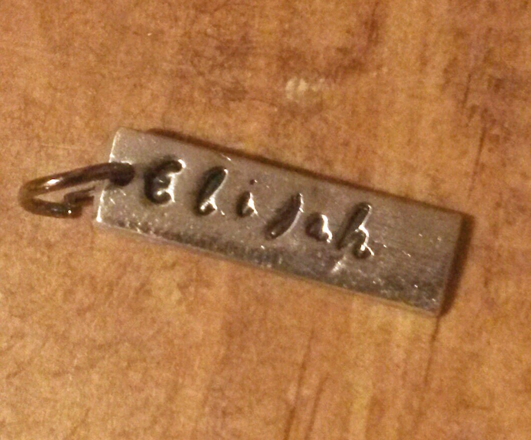 Silver Name PendantFree Shipping by MidwesternMetals on Etsy