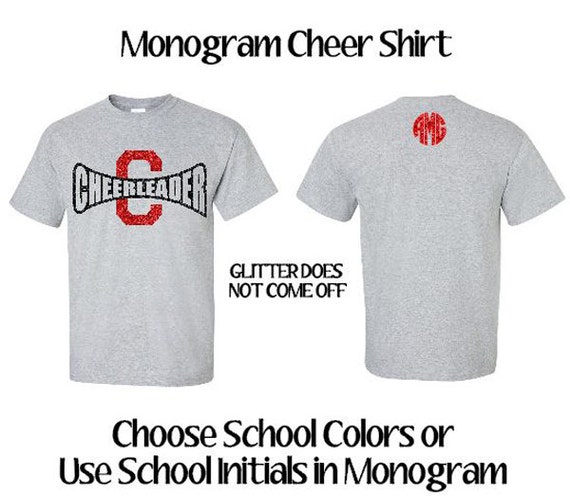 glitter cheer shirts