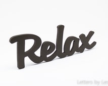 another word for relax