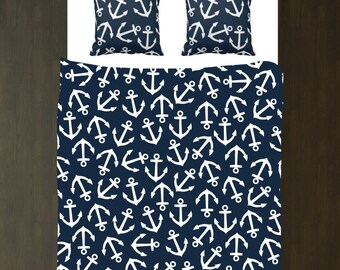 Nautical Anchor Duvet Cover Set GFTOTP7539