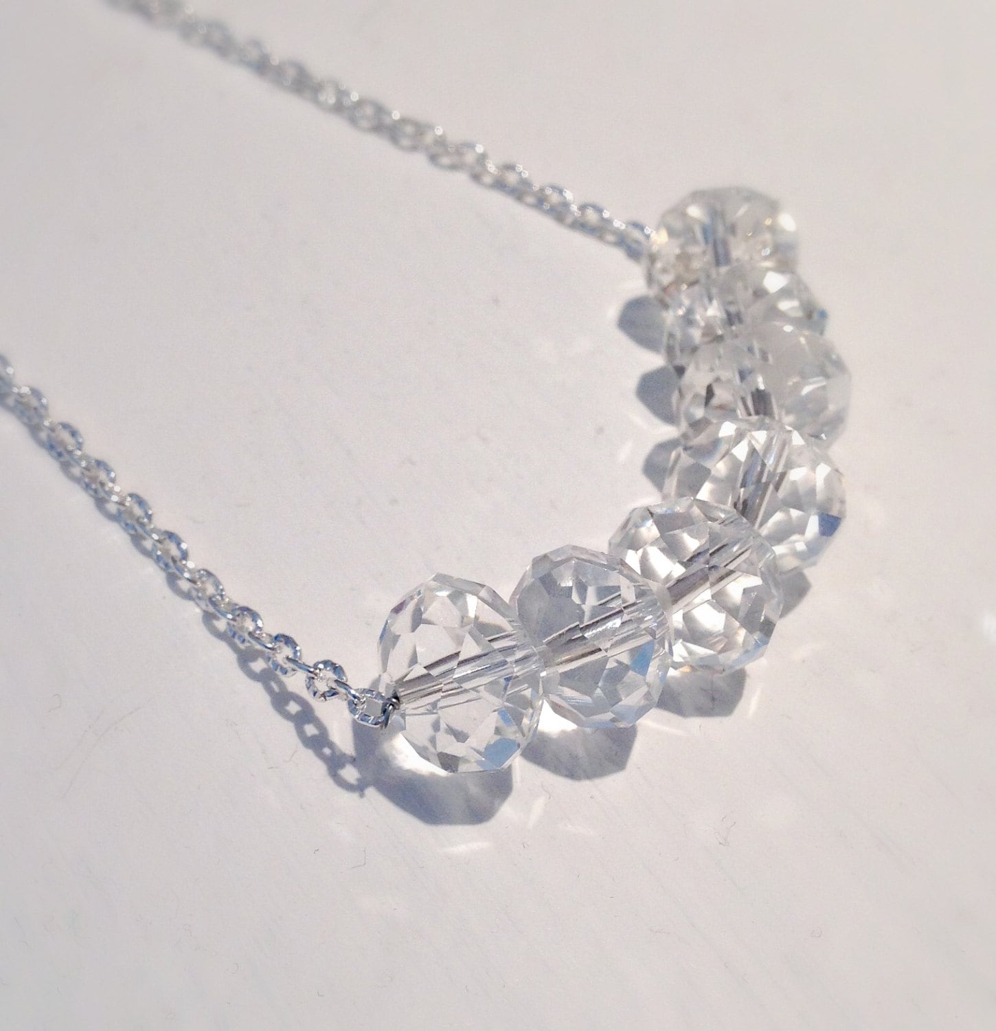 Diamond Necklace Swarovski Crystal Necklace Celebrity