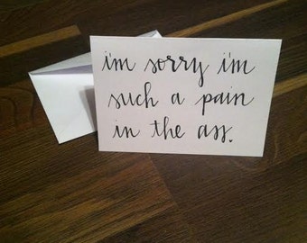 Popular items for pain in the ass on Etsy