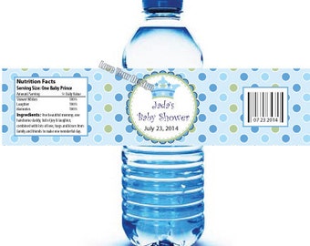 Sweet Leopard Water Bottle Labels for Baby by LoveYourDesign