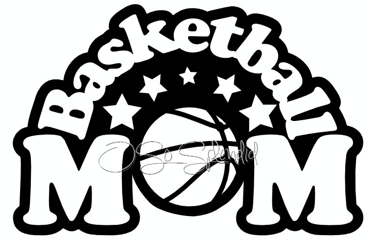 Download Basketball Mom Digital File Vector Graphic Personal Use