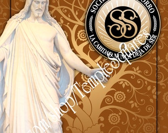 Printable Binder Cover and Spines. LDS Relief Society. En Espanol. Sociedad de Socorro Instant Digital Download File.