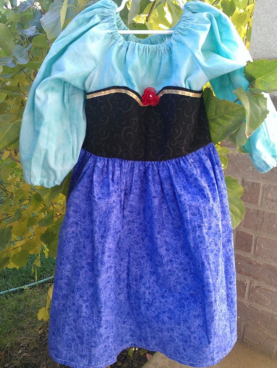 Items similar to Princess dresses, Dress up, Princess Anna Inspired ...