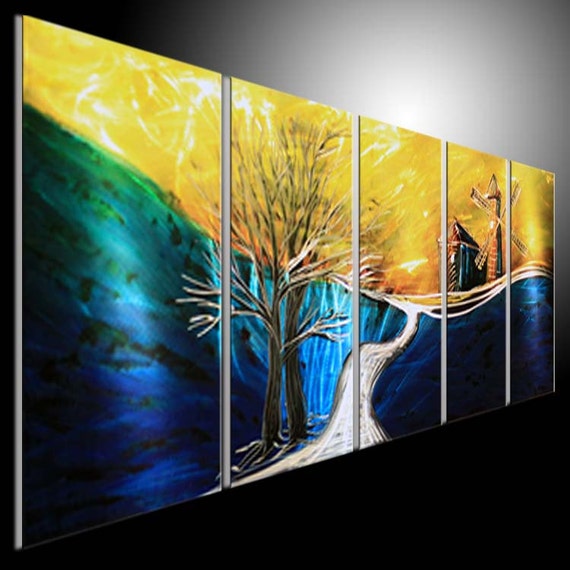 Metal Sculpture Wall Art Oil Painting Home decor by tomouk