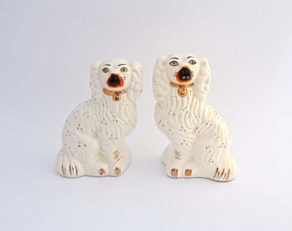 Vintage Pair of Staffordshire Dogs