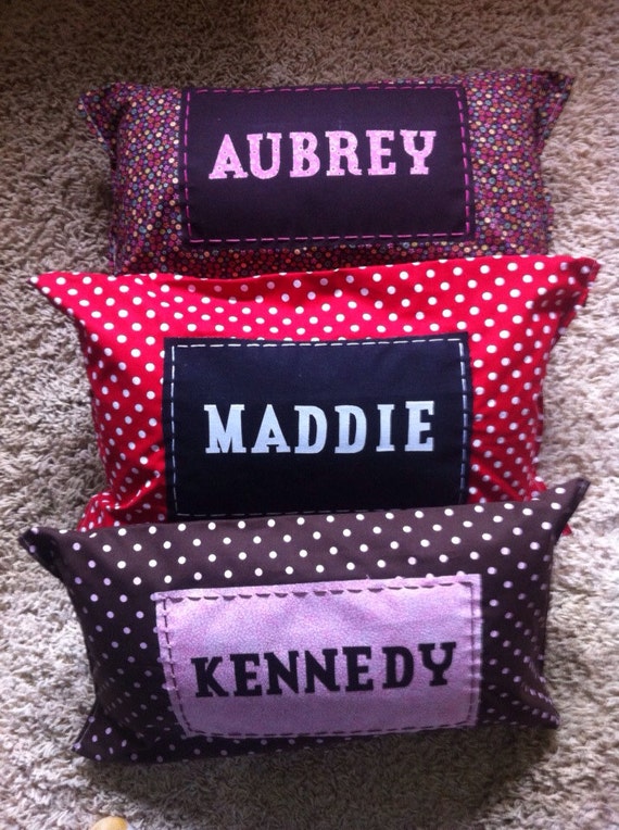 Items similar to Personalized Custom Pillow on Etsy