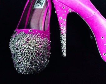 blinged out gladiator sandals