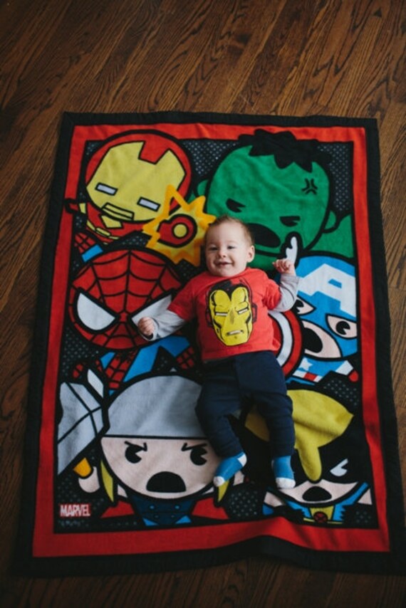 LAST ONE Marvel Kawaii Toddler Baby Blanket