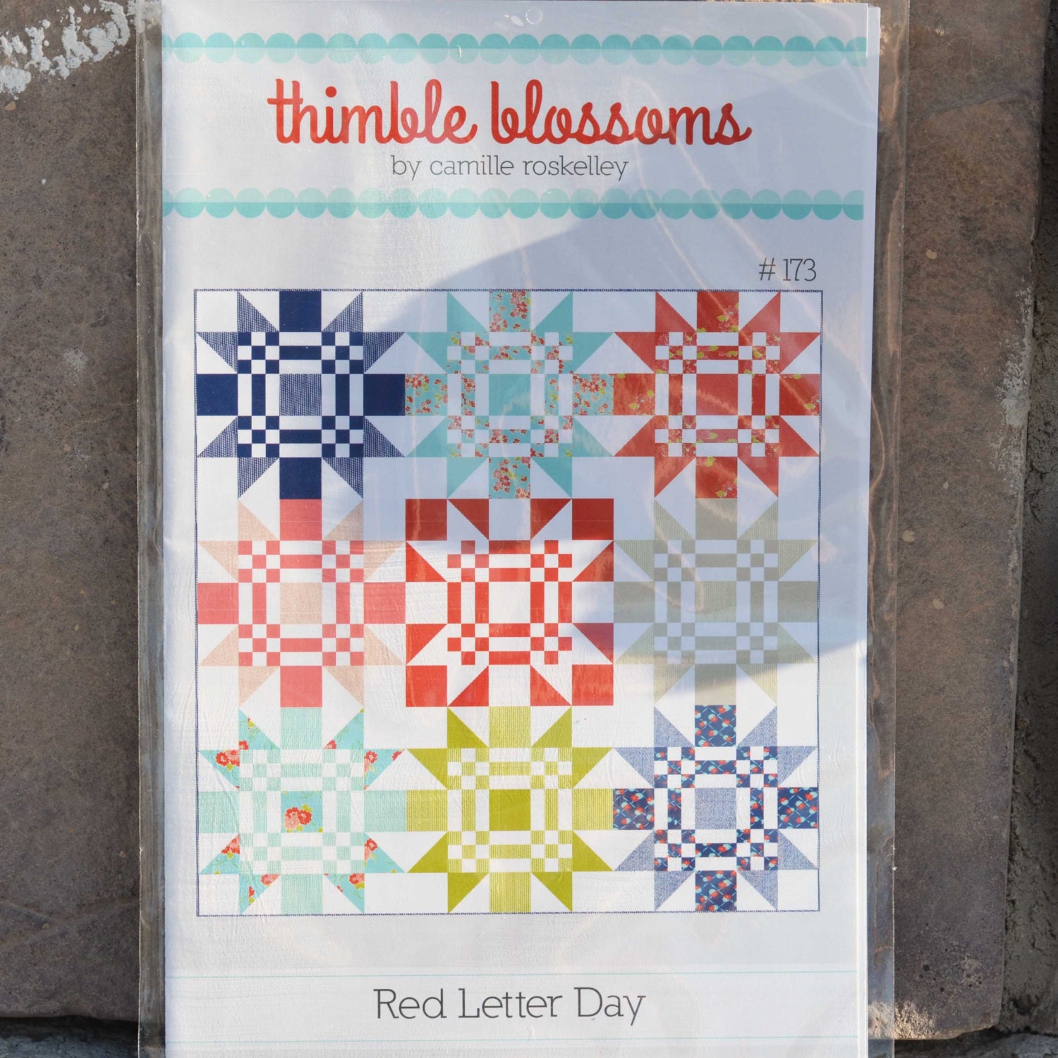 Thimble Blossoms Red Letter Day Quilt Pattern By Camille