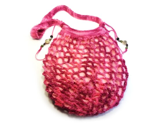 mesh hobo bag