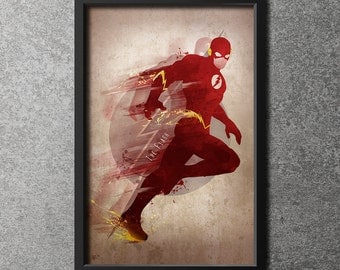 Original Giclee Art Print 'The Flash'