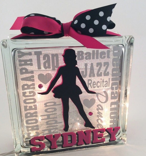 Tap Dance Typography GemLight Gift for Dancer Tap Dancer