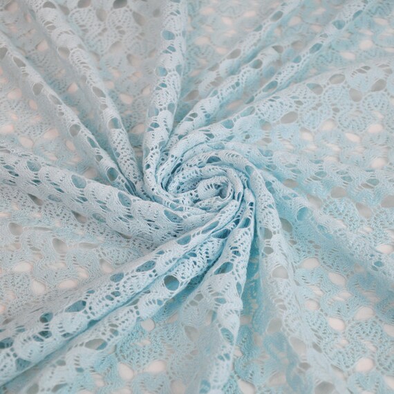 light blue lace