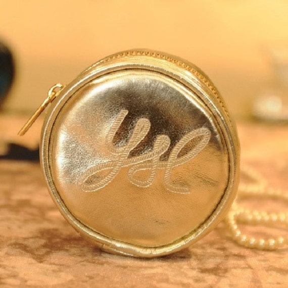 Items similar to Yves Saint Laurent ysl coin purse change purse ...  