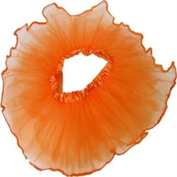 Orange Tiny Tutu Skirt/ Ballet Tutu Baby Infant Newborn Sequin Edged Il_570xn
