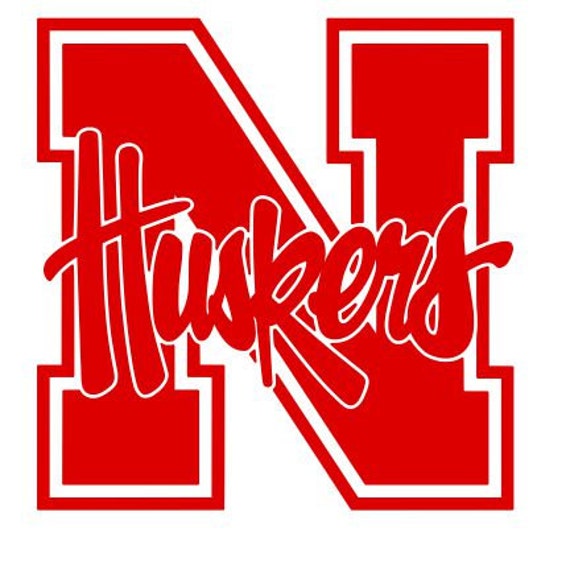 Nebraska Corn Huskers Vinyl Die Cut Decal by TheDecalDept on Etsy