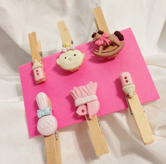 Small Decorative Clothespins