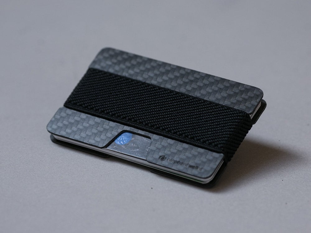 Wallet carbon fiber wallet and credit card holder minimalist