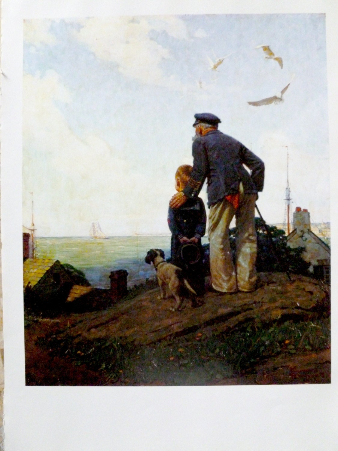 Norman Rockwell Poster Outward Bound 1919 The Best of