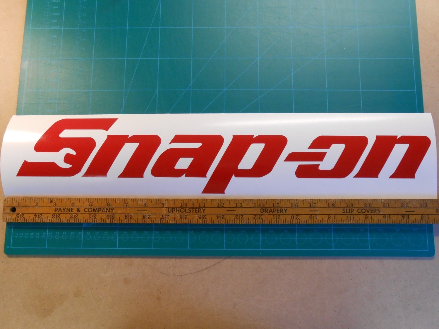 Snap On Logo Decal 6 Sizes 12 Colors Free Shipping