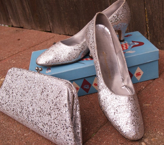 shoes to match silver dress