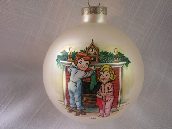 Vintage Campbell Soup Kids 1985 Christmas Ornament