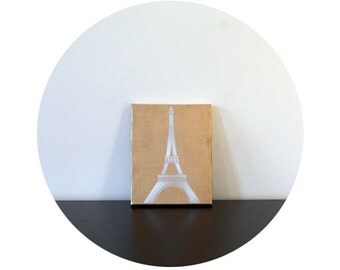 WHISKEY AND ICE | Paris Eiffel Tower Canvas