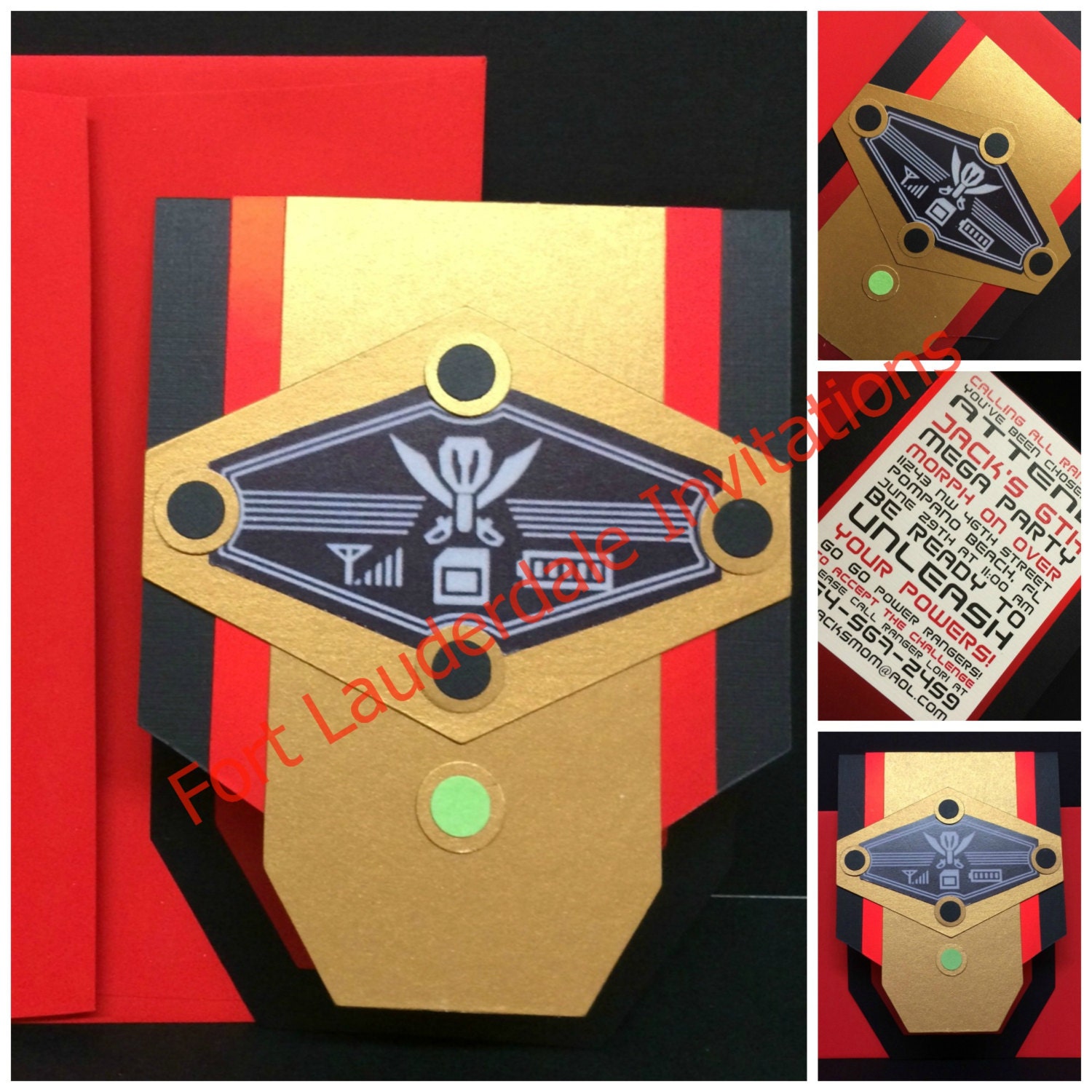Power Rangers Morpher Printable