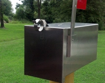 The Breadbox Handmade Stainless Steel Mailbox
