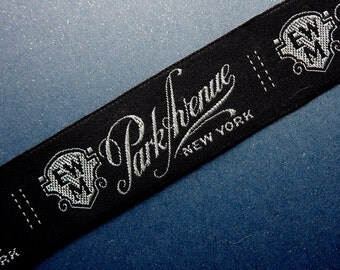 Clothing Label Ribbon 3 Labels of Vtg Silk Park Ave NY