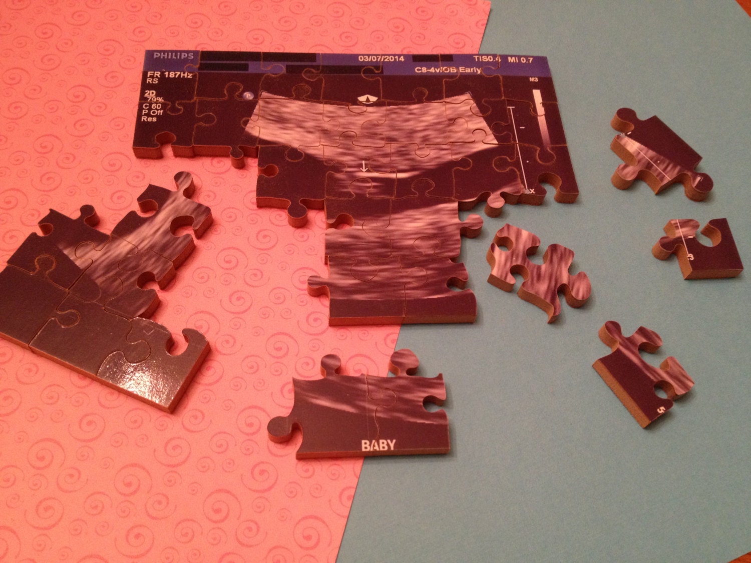 Pregnancy Announcement Puzzle 3 Pack