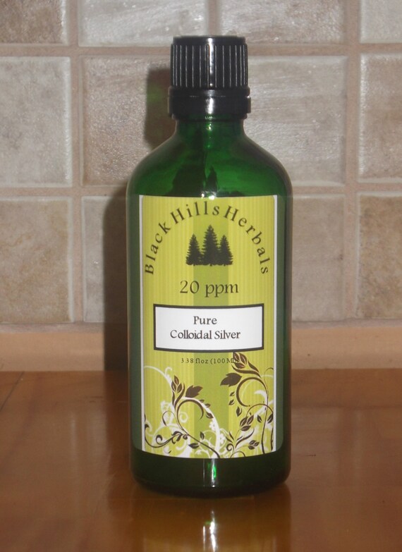 Pure Colloidal & Ionic Silver Solution by BlackHillsHerbals