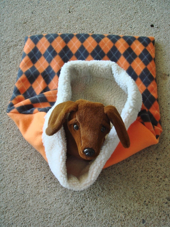 Snuggle Bed Dachshund Burrow Bag Extra Small Dog Sleep Sack