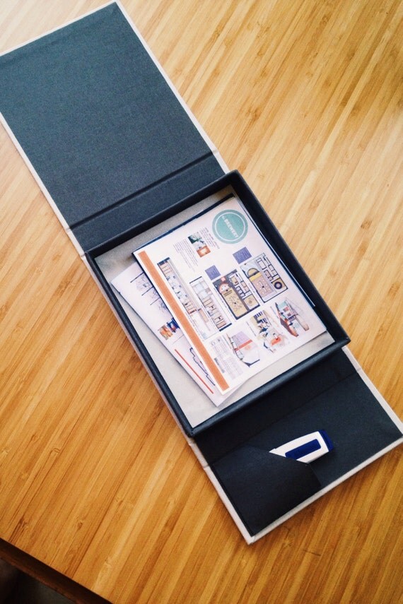 Custom Handmade Portfolio Box