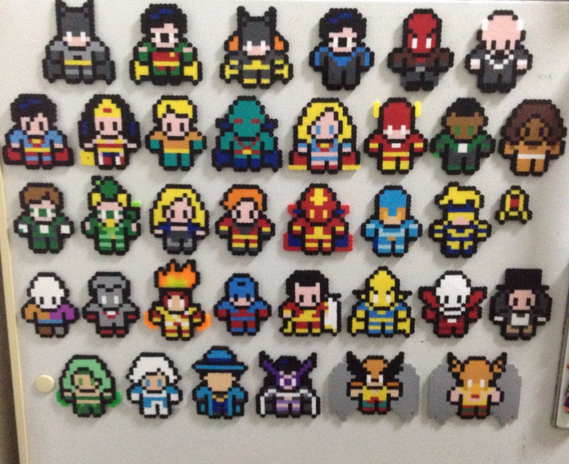 Items similar to DC Comics Huge Collection of 8-Bit Sprites Complete ...