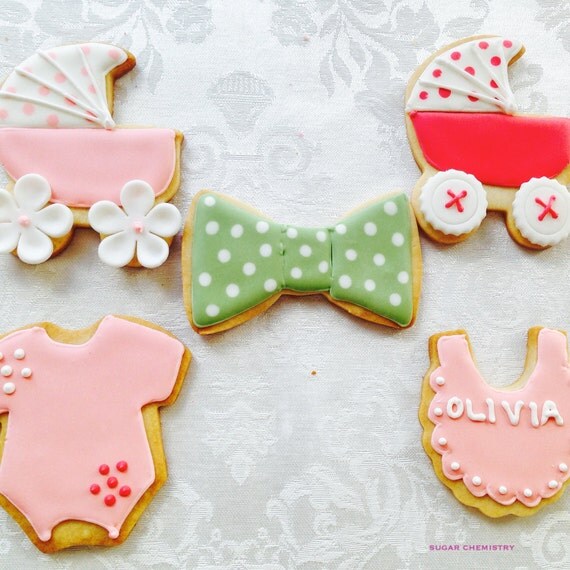 Items similar to Baby Shower Royal Icing Cookies on Etsy