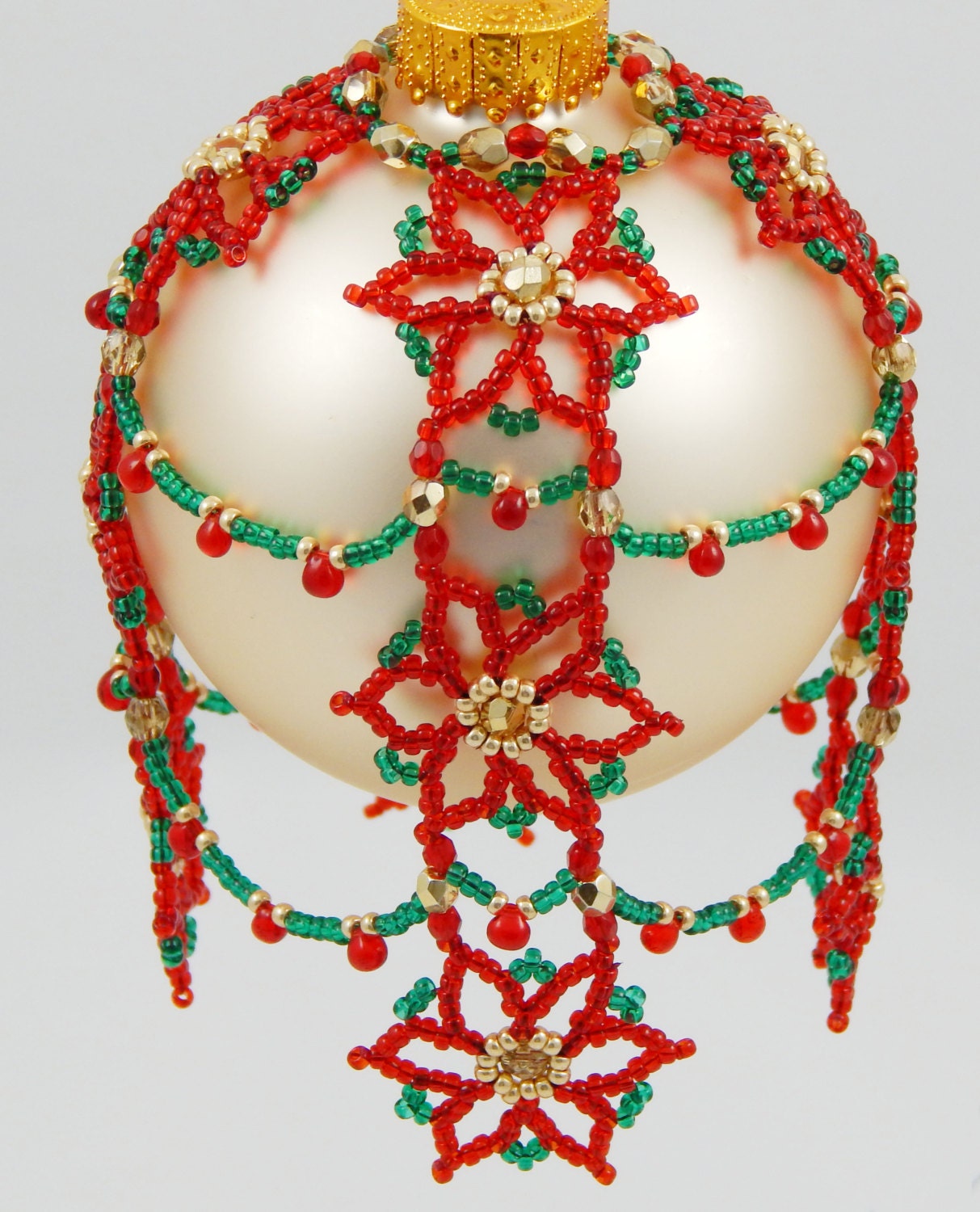 Printable Free Beaded Christmas Ornament Cover Patterns Printable 