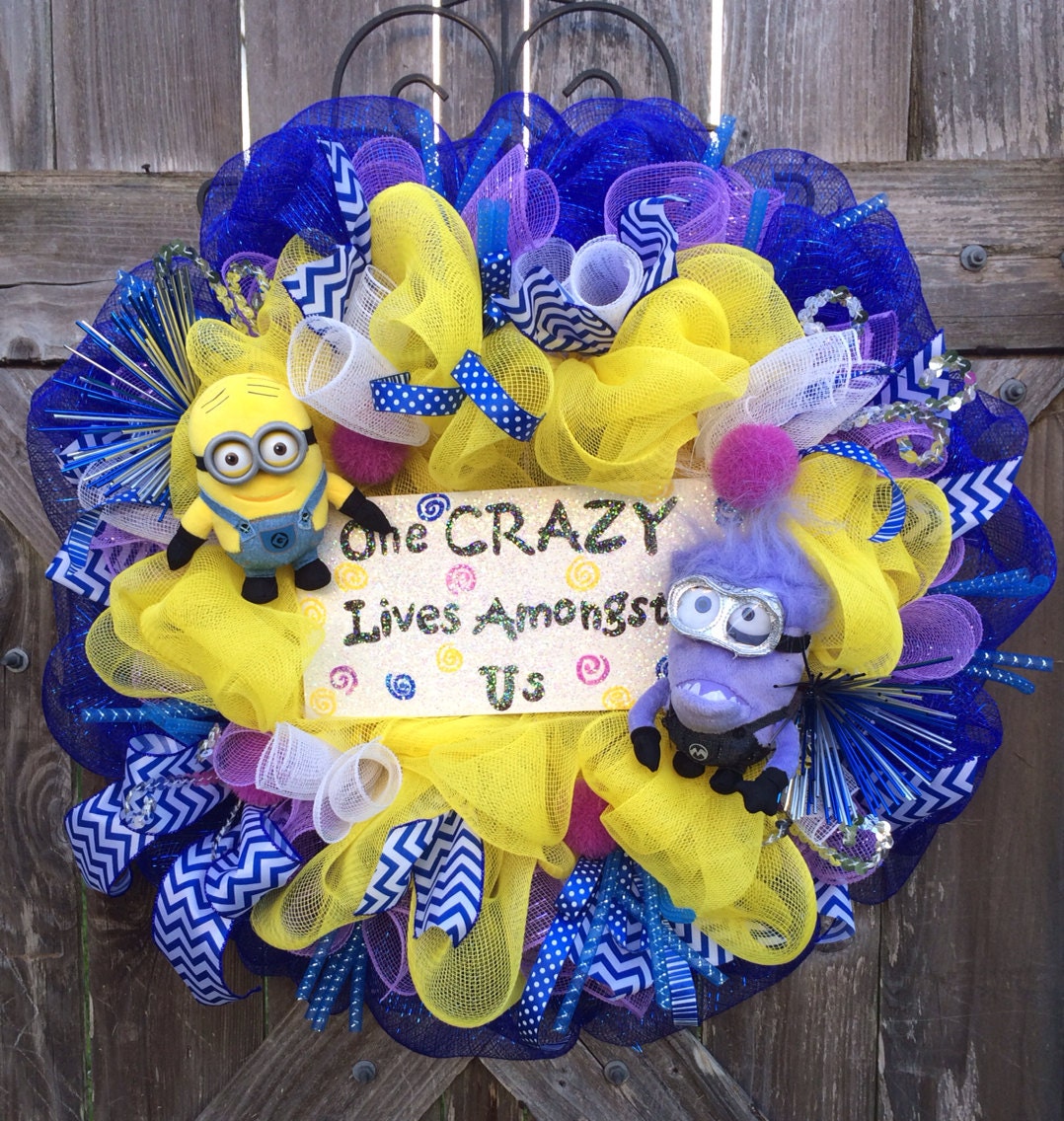 Minion Party Minion Decor Minion Door Hanging Despicable