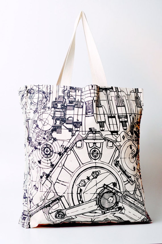 Handy Tote Bag - Print on a Canvas Tote Bag